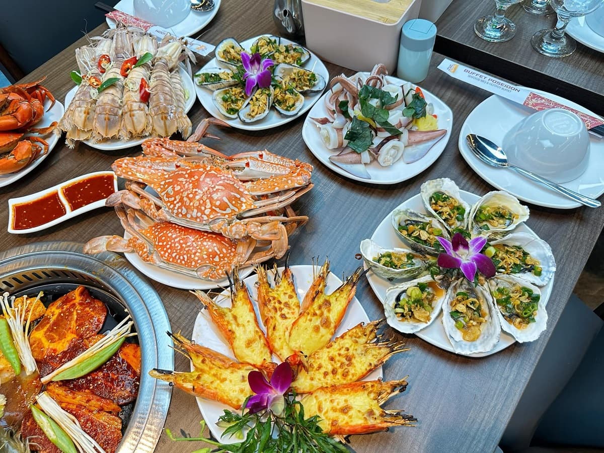 Hải sản nướng